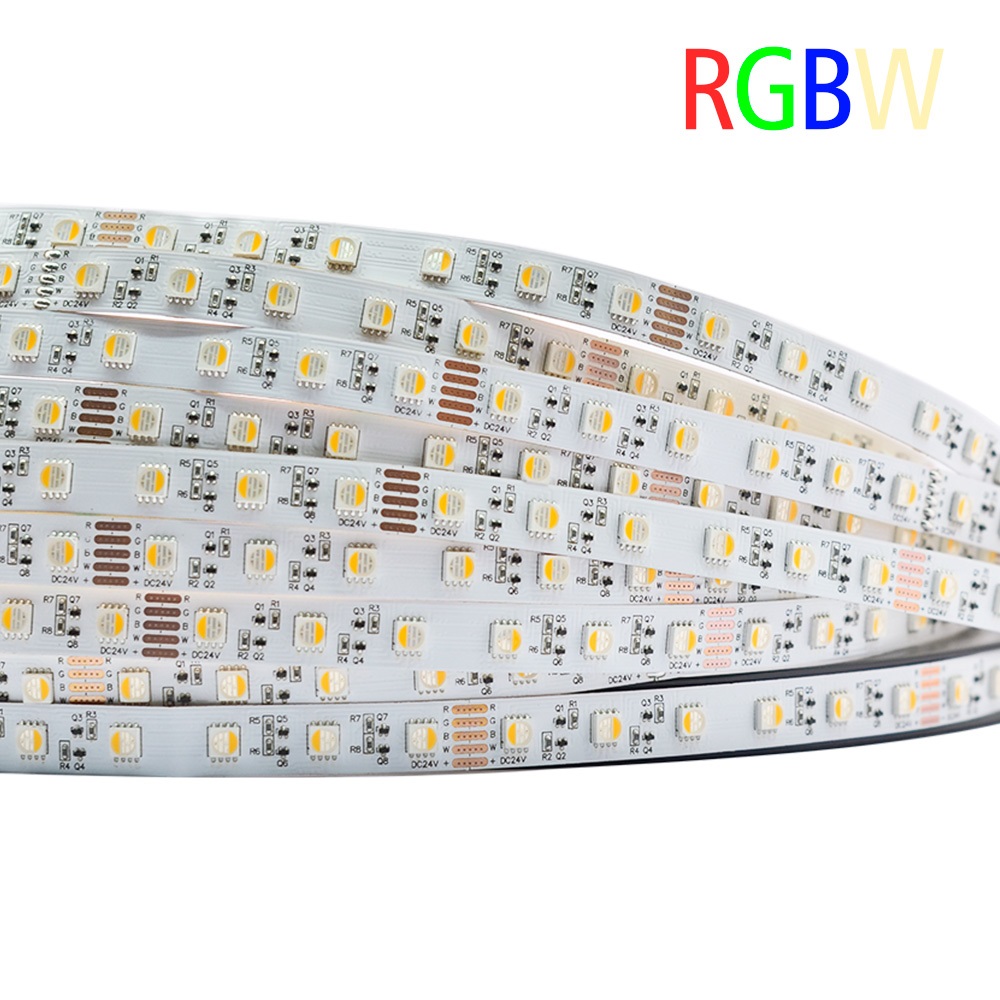 Dimmbarer LED-Streifen - 5m - RGB - 60 LEDs/m - IP65 - Plug & Play
